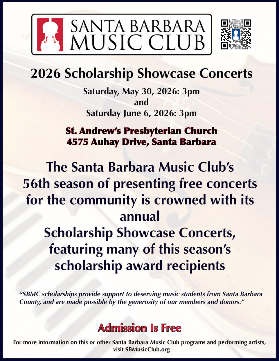 Poster for Scholarship Showcase II